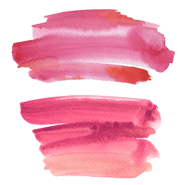 istock Abstract watercolor brush stroke. Isolated on white. 934283074