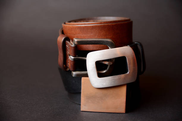 istock Three belts all different, fashion 934283184