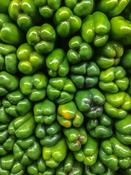 Vertical bell peppers