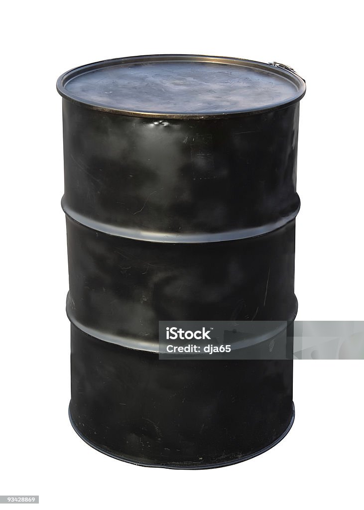 Baril de pétrole - Photo de Bidon de produits toxiques libre de droits