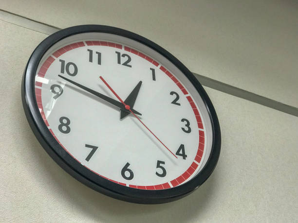 istock close up of the clock on the wall 934290328