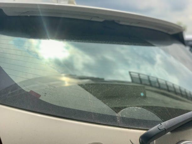 istock rear back wiper of the modern car 934295616