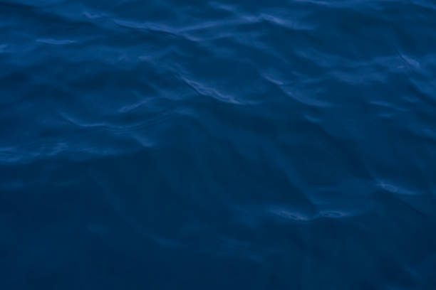 istock Surface water with ripples of blue color 934298382