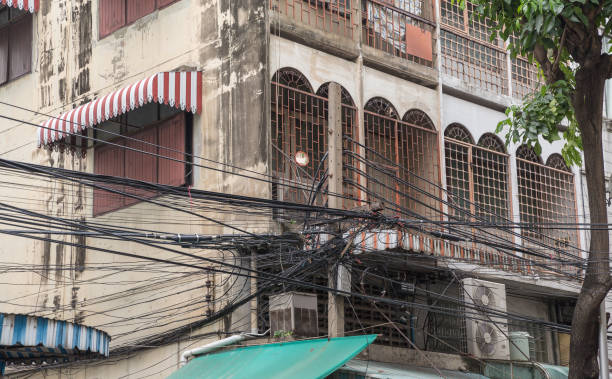 istock Crazy wiring in Bangkok 934301074