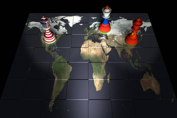 istock USA, Russia and China Chess Standoff 934301744