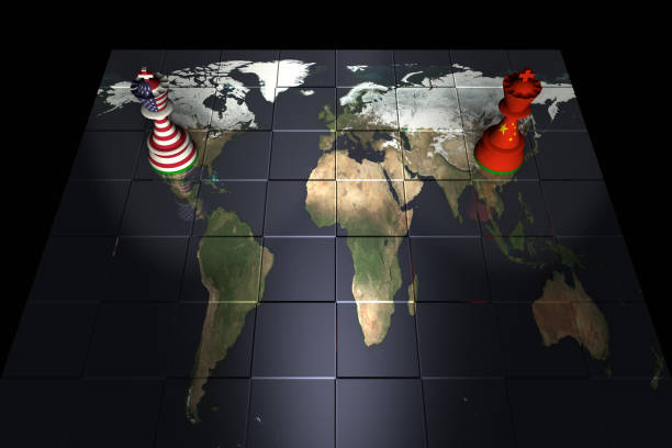istock USA and China Chess Standoff 934301752