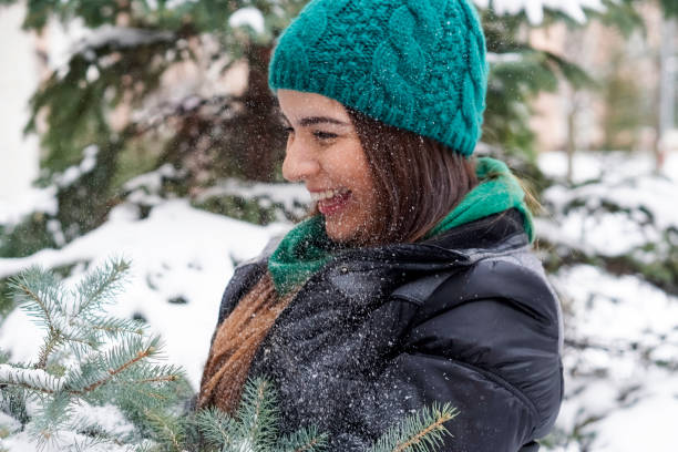 istock Beautiful winter woman  portrait 934313202
