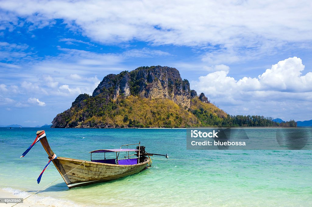 Longtail boat in Thailand - Foto de stock de Koh Samet libre de derechos