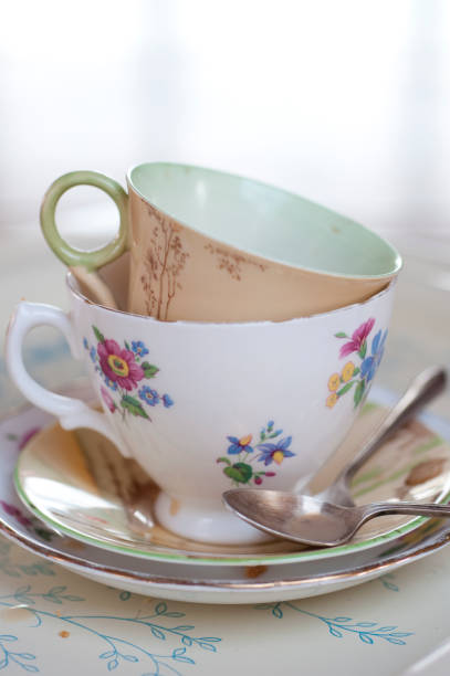 istock Cups of tea placed in each other 934319066