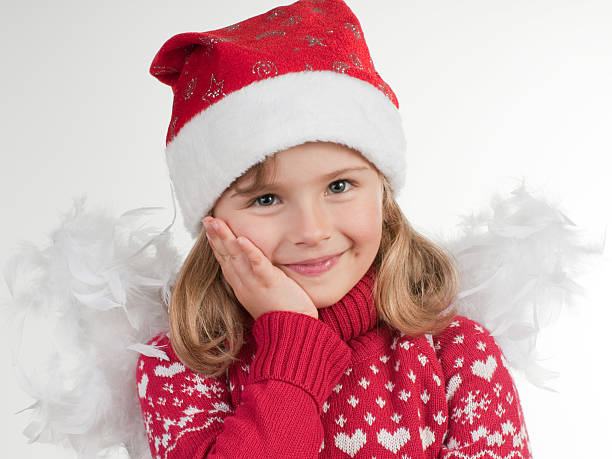 istock Little girl dreaming about Christmas 93431942