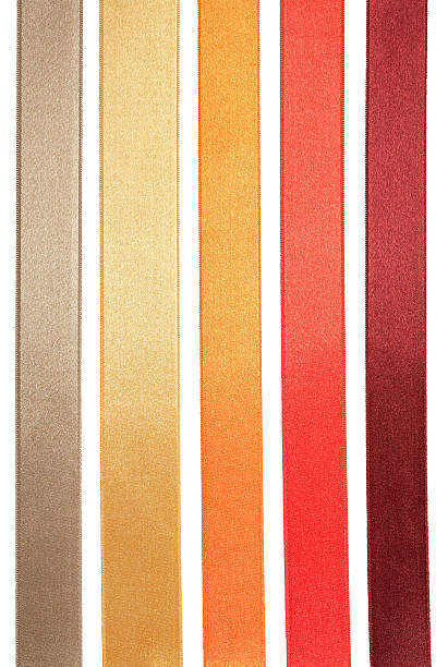 Five Ribbons stock photo