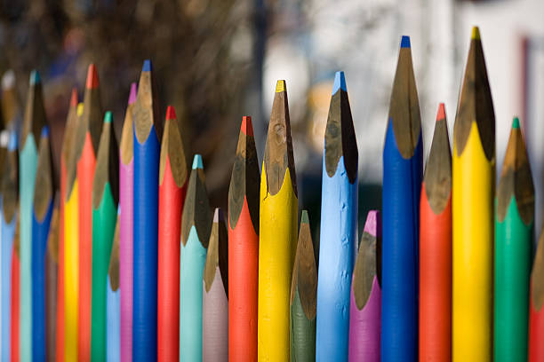 colorful fences