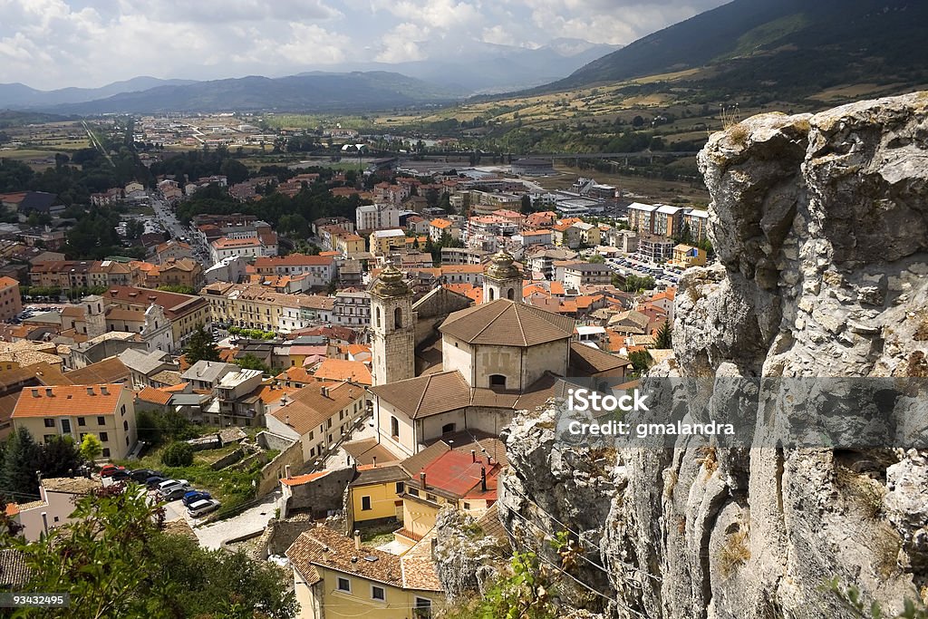 Castel di Sangro - Foto stock royalty-free di L'Aquila