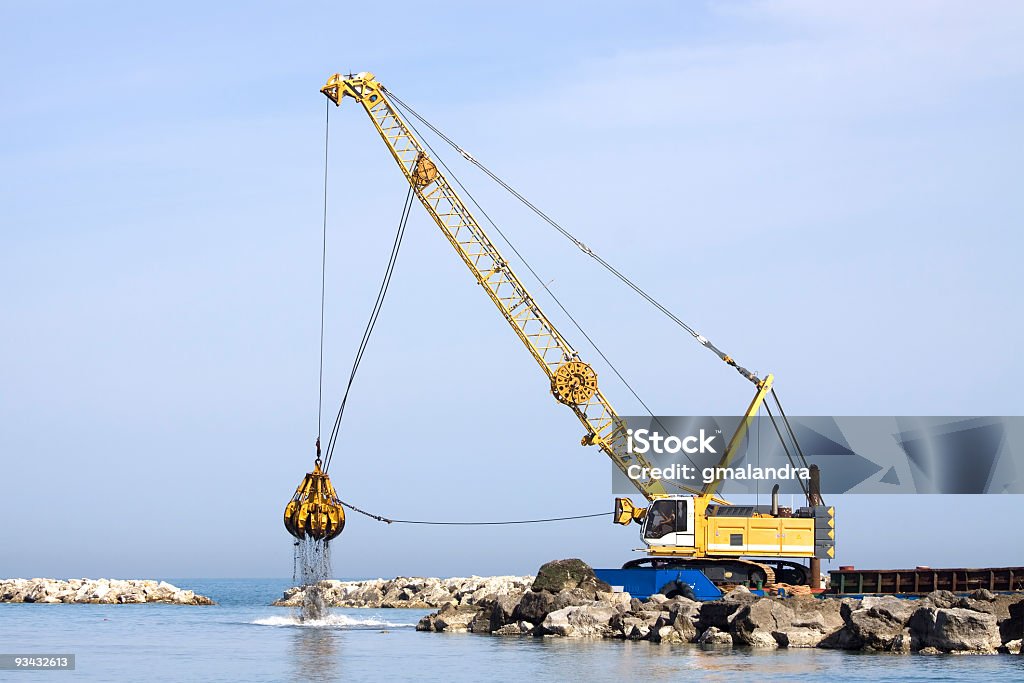 Grou Crawler - Royalty-free Guindaste - Maquinaria de Construção Foto de stock