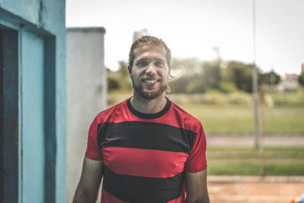 istock Soccer athlete man portrait 934329920