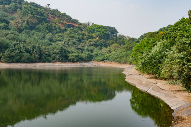 istock A lake view near to greenery mountain. 934330362