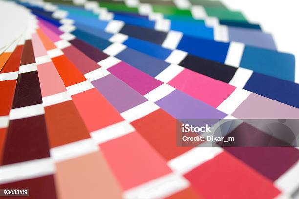 Color Guide Stock Photo - Download Image Now - Black Color, Blue, CMYK