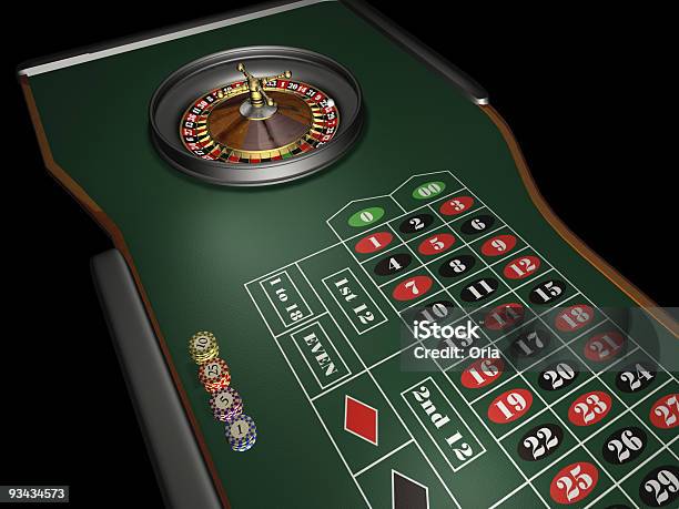 Roulette Stock Photo - Download Image Now - Roulette Table, Chance, Color Image