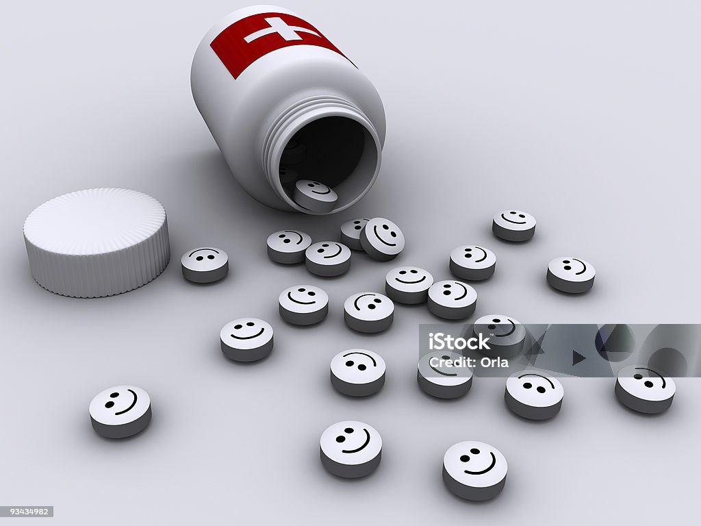 Pills 2  Antibiotic Stock Photo