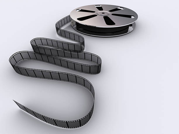 istock Strip film reel 93435140