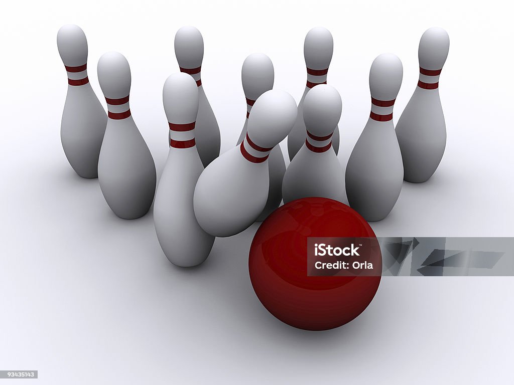 Bowling 3 - Foto stock royalty-free di Attività ricreativa