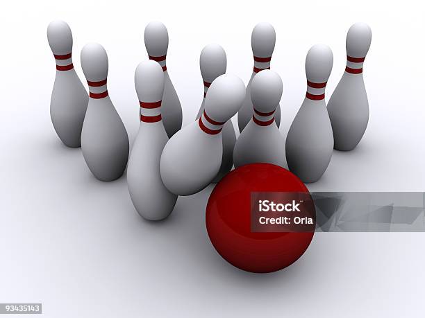 Bowling 3 - Fotografie stock e altre immagini di Attività ricreativa - Attività ricreativa, Composizione orizzontale, Concetti