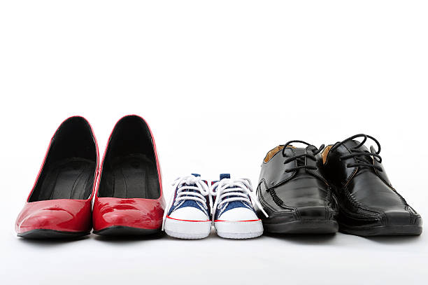 istock Family shoes 93435387