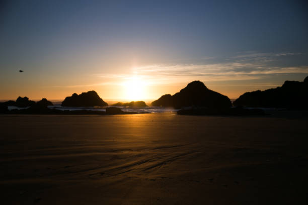 istock Bandon Beach in Oregon at Sunset 934360670