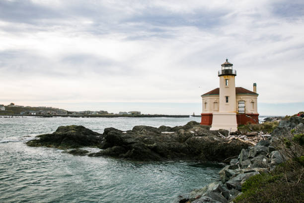 istock Coquille River Lighthouse in Bandon Beach 934362764