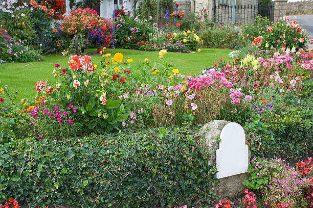 istock english country garden with copy space 93436402