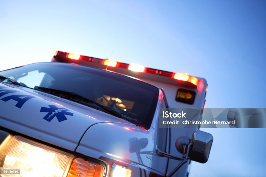 Emergency  Ambulance Stock Photo