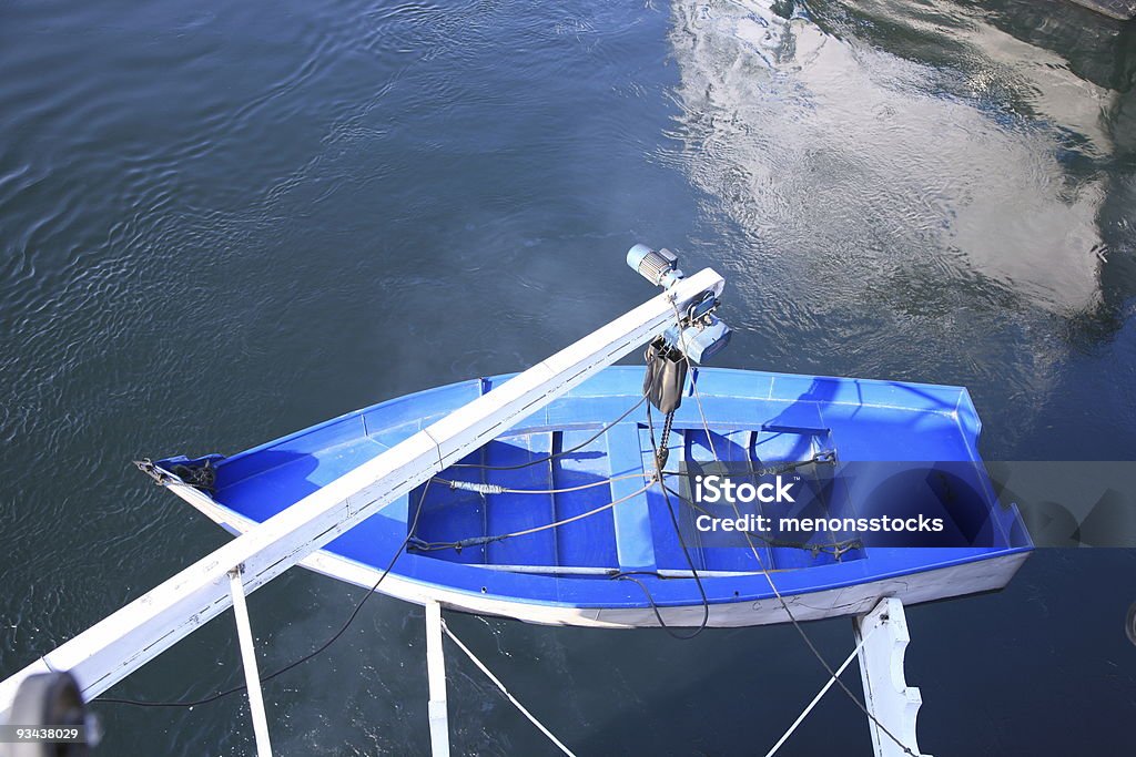 Barco de Pesca de Emergência - Royalty-free Abandonado Foto de stock