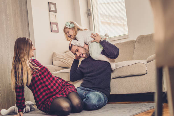 istock Family moments at home 934398352