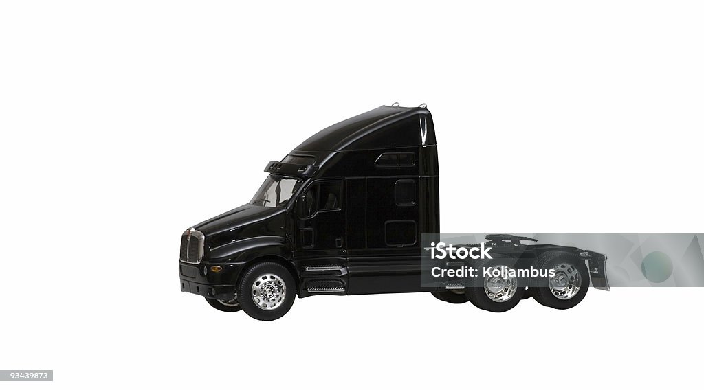 black toy truck isolated on white background  Car Stock Photo