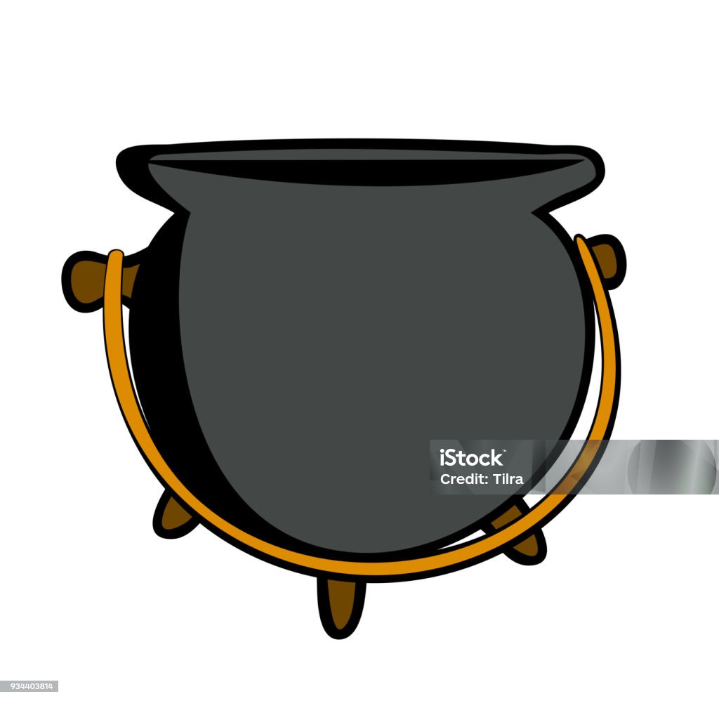 Vector Pote Ilustración de Ilustración De Vector De Pote Gris De La Historieta y ...