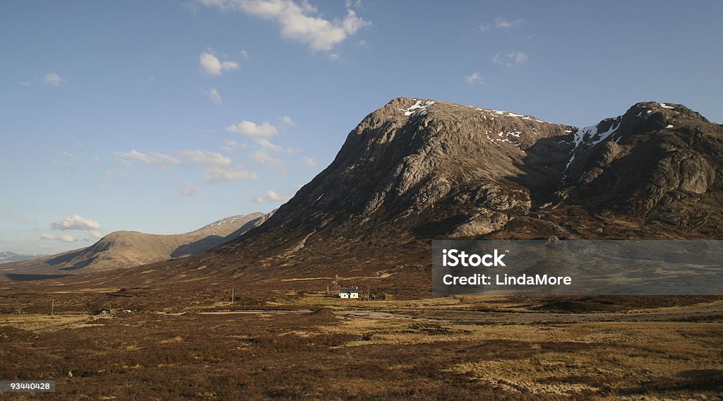 Panorama in der Nähe von Glen Coe und dem West Highland Way, Schottland - Lizenzfrei Anhöhe Stock-Foto