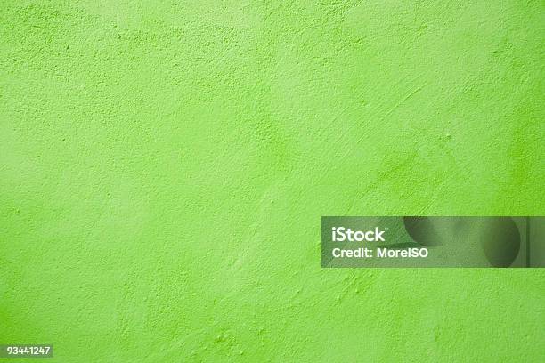 Luz Verde Pared Foto de stock y más banco de imágenes de Abstracto - Abstracto, Arquitectura exterior, Cemento
