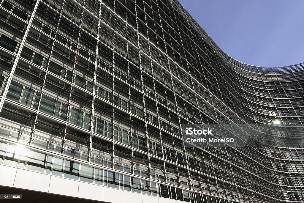 EU Gebäude in Brüssel - Lizenzfrei Abstrakt Stock-Foto