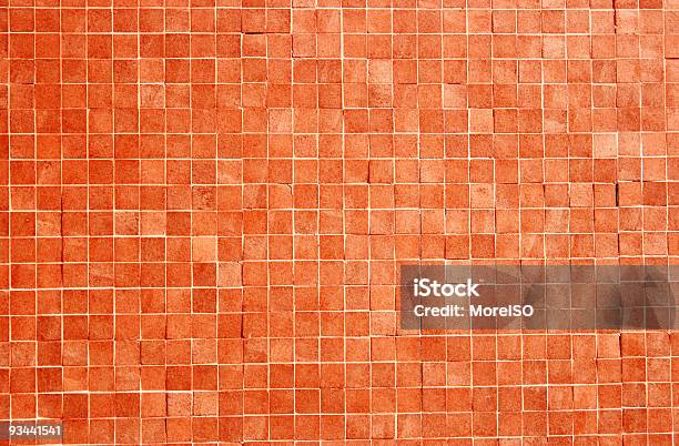 Foto de Fundo Laranja e mais fotos de stock de Chão de Cerâmica - Chão de Cerâmica, Laranja - Descrição de Cor, Azulejo