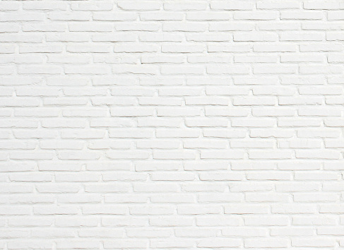 Blanco brillante patrón de fondo de textura de pared de ladrillo photo