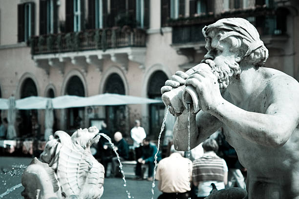 istock Navona Square in Rome 93443260