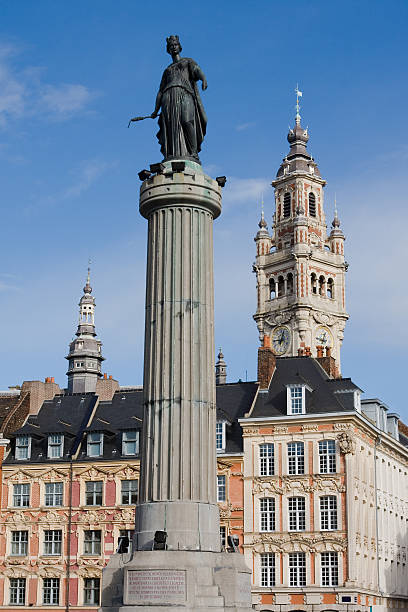 istock Deesse and Belfry of Lille 93443432
