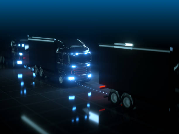 istock Self drive, autonomous vehicle, truck 934434764