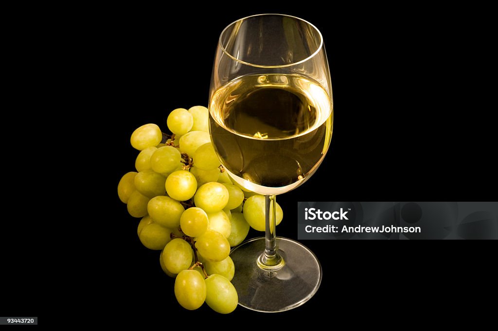 Стакан белого вина - Стоковые фото Вино роялти-фри