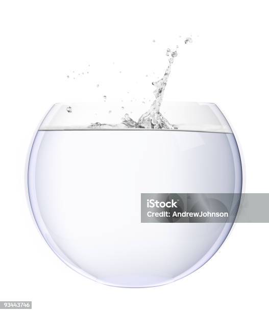 Splash Stock Photo - Download Image Now - Bowl, Water, Cut Out