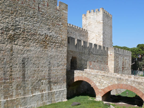 istock castle walls and portal 93443829
