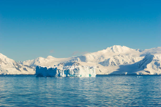 istock Floating Tabular Icebergs in Antarctic Sound 934439762