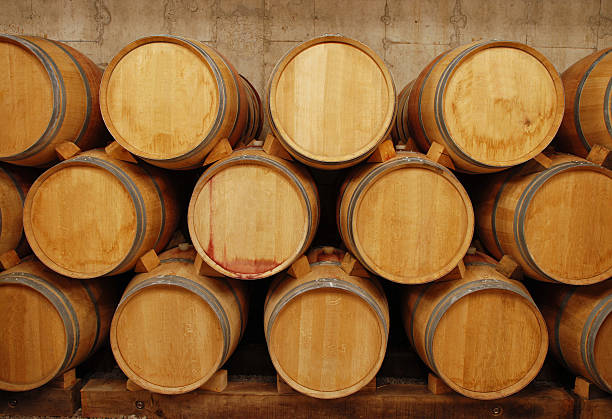 istock barrels of wine in storage 93444756
