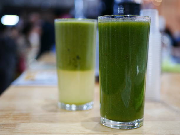 istock Green juice with fresh fruits 934483250