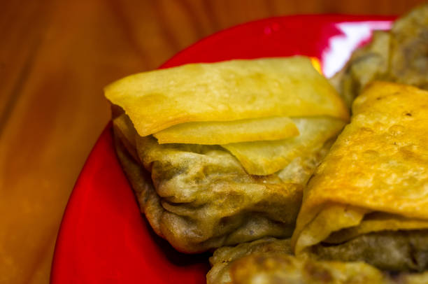 istock pancakes stuffed with mushrooms 934483266